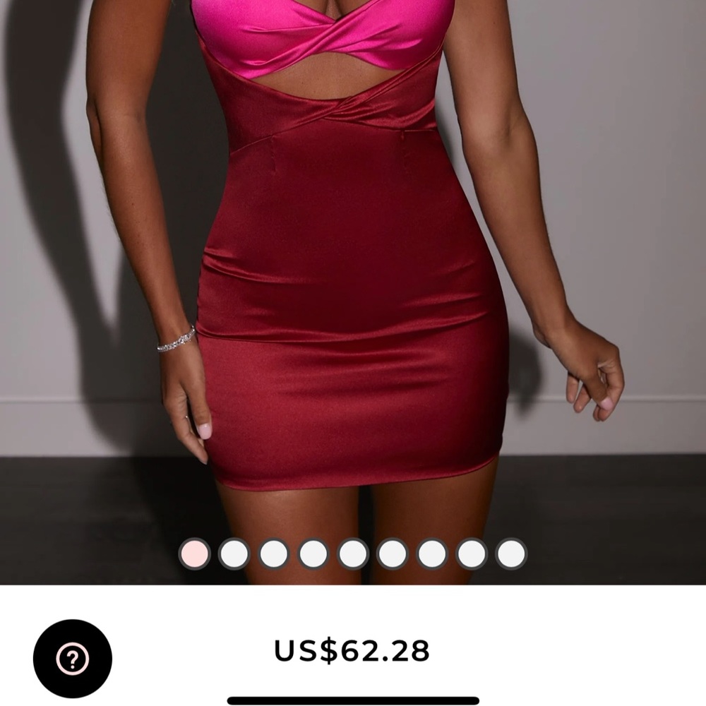 UK 8 US 4 ).   Oh Polly dress worn once